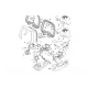 STIHL  Obudowa silnika - prawa strona 4869 602 1201